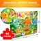 QUOKKA Puzzles for Kids Ages 4-6 – 60 Piece Jigsaw Puzzles for Toddlers Ages 3-5 with Dinosaurs